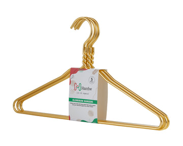 Carton of Gold Aluminum Hanger (Carton includes 30 sets of 5 Pcs)