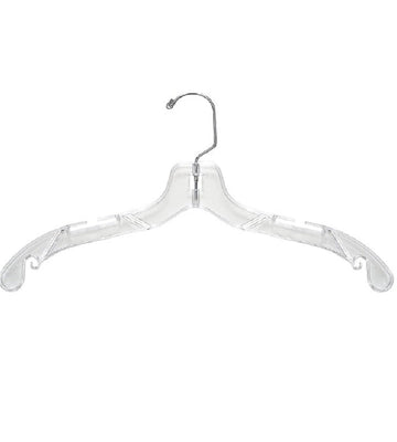 DEILSY™ Clear Hangers 360 Swivel Hook and Shoulder Notches (12 Pack)