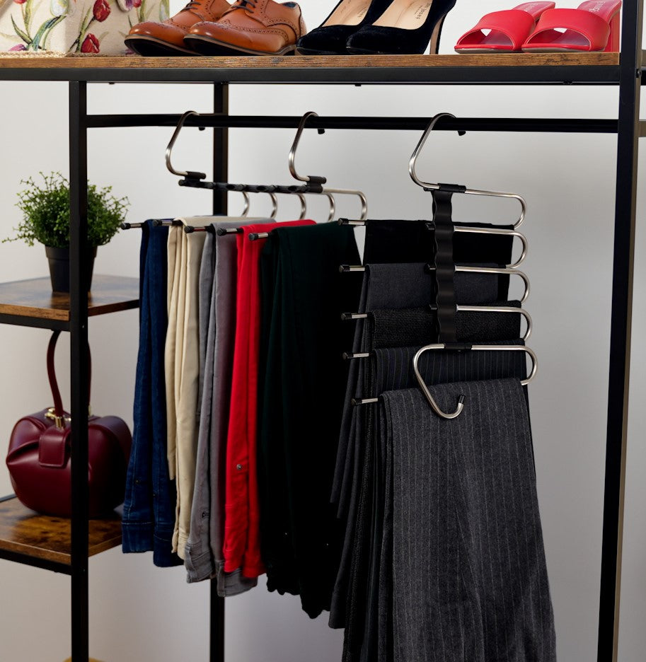 DEILSY™ Multifunctional Space Saving Hanger, Vertical and Horizontal Use (2 Pack)