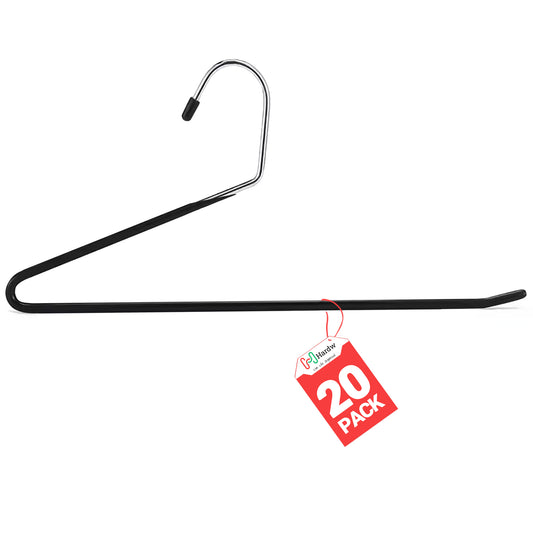 DEILSY™ Open Ended Pants Hangers, Non Slip (20 Pack)